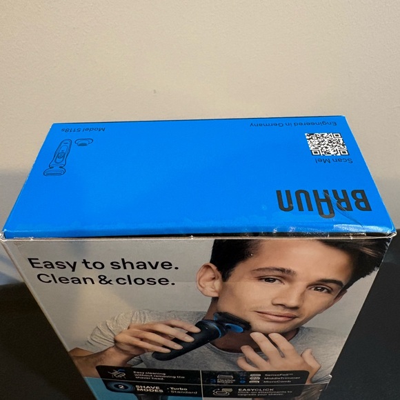 NIB Mens Braun Electric Shaver Series 5 5118s, Waterproof, Wet & Dry Shave - Picture 3 of 3